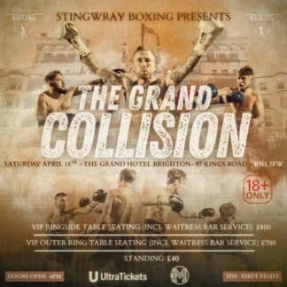 Stingwray Boxing presents The Grand Collision